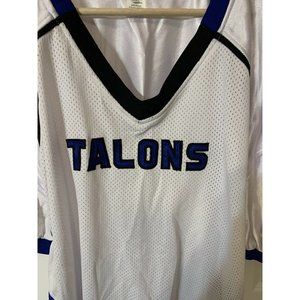 San Antonio Talons Men’s Sz 3XL‎ Arena Football White Football Jersey Adult